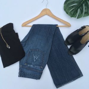 7FAM lovely A-pocket jeans